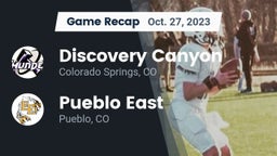 Recap: Discovery Canyon  vs. Pueblo East  2023