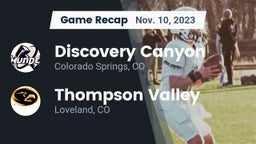 Recap: Discovery Canyon  vs. Thompson Valley  2023