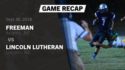 Recap: Freeman  vs. Lincoln Lutheran  2016