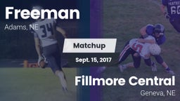 Matchup: Freeman vs. Fillmore Central  2017