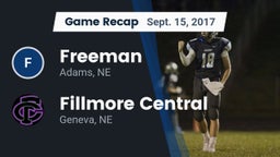 Recap: Freeman  vs. Fillmore Central  2017