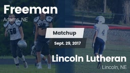 Matchup: Freeman vs. Lincoln Lutheran  2017