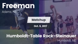 Matchup: Freeman vs. Humboldt-Table Rock-Steinauer  2017