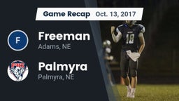 Recap: Freeman  vs. Palmyra  2017