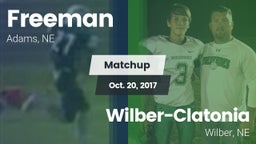 Matchup: Freeman vs. Wilber-Clatonia  2017