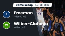 Recap: Freeman  vs. Wilber-Clatonia  2017
