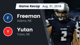 Recap: Freeman  vs. Yutan  2018