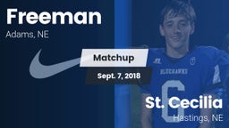 Matchup: Freeman vs. St. Cecilia  2018