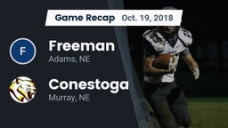 Recap: Freeman  vs. Conestoga  2018