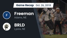 Recap: Freeman  vs. BRLD 2018