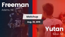 Matchup: Freeman vs. Yutan  2019