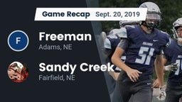 Recap: Freeman  vs. Sandy Creek  2019