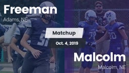 Matchup: Freeman vs. Malcolm  2019