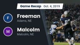 Recap: Freeman  vs. Malcolm  2019