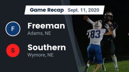 Recap: Freeman  vs. Southern  2020