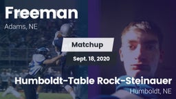 Matchup: Freeman vs. Humboldt-Table Rock-Steinauer  2020