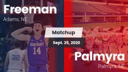 Matchup: Freeman vs. Palmyra  2020