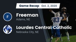 Recap: Freeman  vs. Lourdes Central Catholic  2020