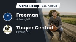 Recap: Freeman  vs. Thayer Central  2022