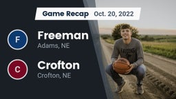 Recap: Freeman  vs. Crofton  2022