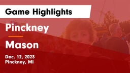 Pinckney  vs Mason  Game Highlights - Dec. 12, 2023