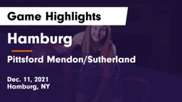 Hamburg  vs Pittsford Mendon/Sutherland Game Highlights - Dec. 11, 2021