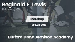 Matchup: Lewis vs. Bluford Drew Jemison Academy 2016