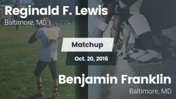 Matchup: Lewis vs. Benjamin Franklin 2016