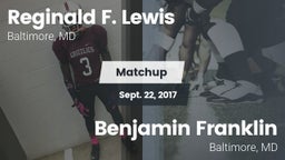 Matchup: Lewis vs. Benjamin Franklin 2017