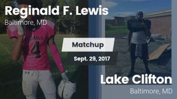 Matchup: Lewis vs. Lake Clifton  2017