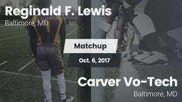 Matchup: Lewis vs. Carver Vo-Tech  2017