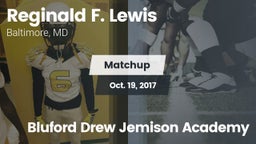 Matchup: Lewis vs. Bluford Drew Jemison Academy 2017