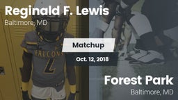 Matchup: Lewis vs. Forest Park  2018