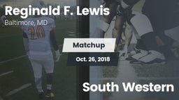 Matchup: Lewis vs. South Western 2018