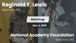 Matchup: Lewis vs. National Academy Foundation  2018