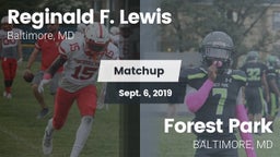 Matchup: Lewis vs.  Forest Park  2019