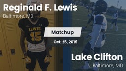 Matchup: Lewis vs. Lake Clifton  2019