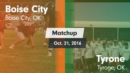 Matchup: Boise City High vs. Tyrone  2016