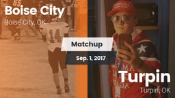 Matchup: Boise City High vs. Turpin  2017