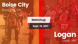 Matchup: Boise City High vs. Logan  2017