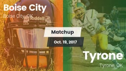 Matchup: Boise City High vs. Tyrone  2017