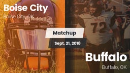 Matchup: Boise City High vs. Buffalo  2018