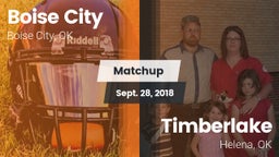 Matchup: Boise City High vs. Timberlake  2018
