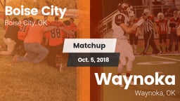 Matchup: Boise City High vs. Waynoka  2018