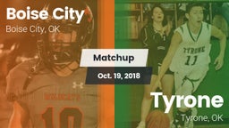 Matchup: Boise City High vs. Tyrone  2018