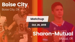 Matchup: Boise City High vs. Sharon-Mutual  2018