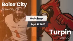 Matchup: Boise City High vs. Turpin  2020