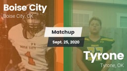 Matchup: Boise City High vs. Tyrone  2020