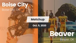 Matchup: Boise City High vs. Beaver  2020
