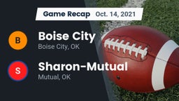 Recap: Boise City  vs. Sharon-Mutual  2021